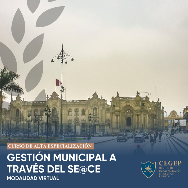 Curso Gestión Municipal a través del SE@CE