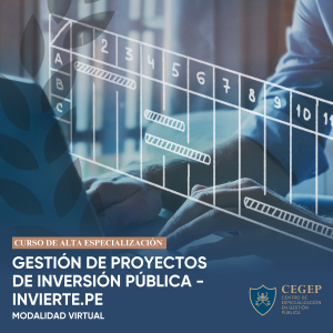 Curso Gestión de Proyectos de Inversión Pública - INVIERTE.PE