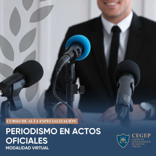 Curso Periodismo en Actos Oficiales